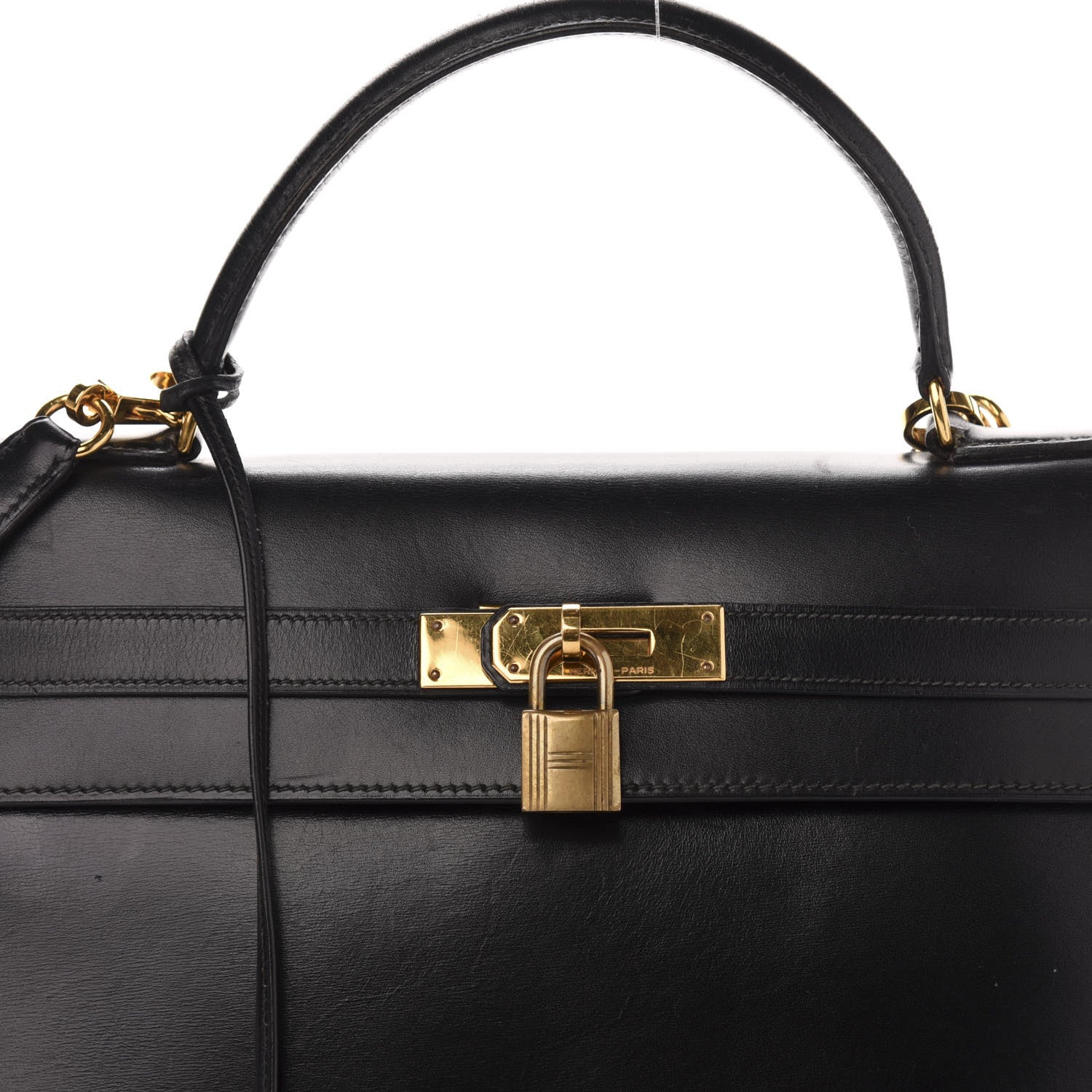 Hermes Box Kelly Sellier 32 Black 22 of 22