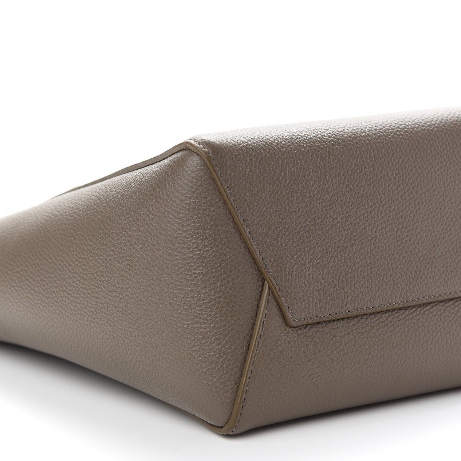 Celine Soft Grained Calfskin Small Sangle Bucket Bag Taupe 8 of 10