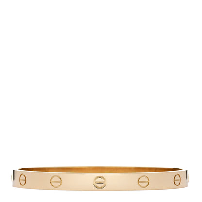 Cartier 18K Yellow Gold LOVE Bracelet 18 2 of 9
