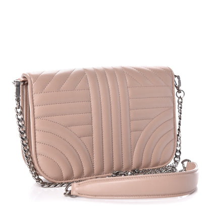 Prada Nappa Impunture Small Diagramme Crossbody Bag Cipria 3 of 8