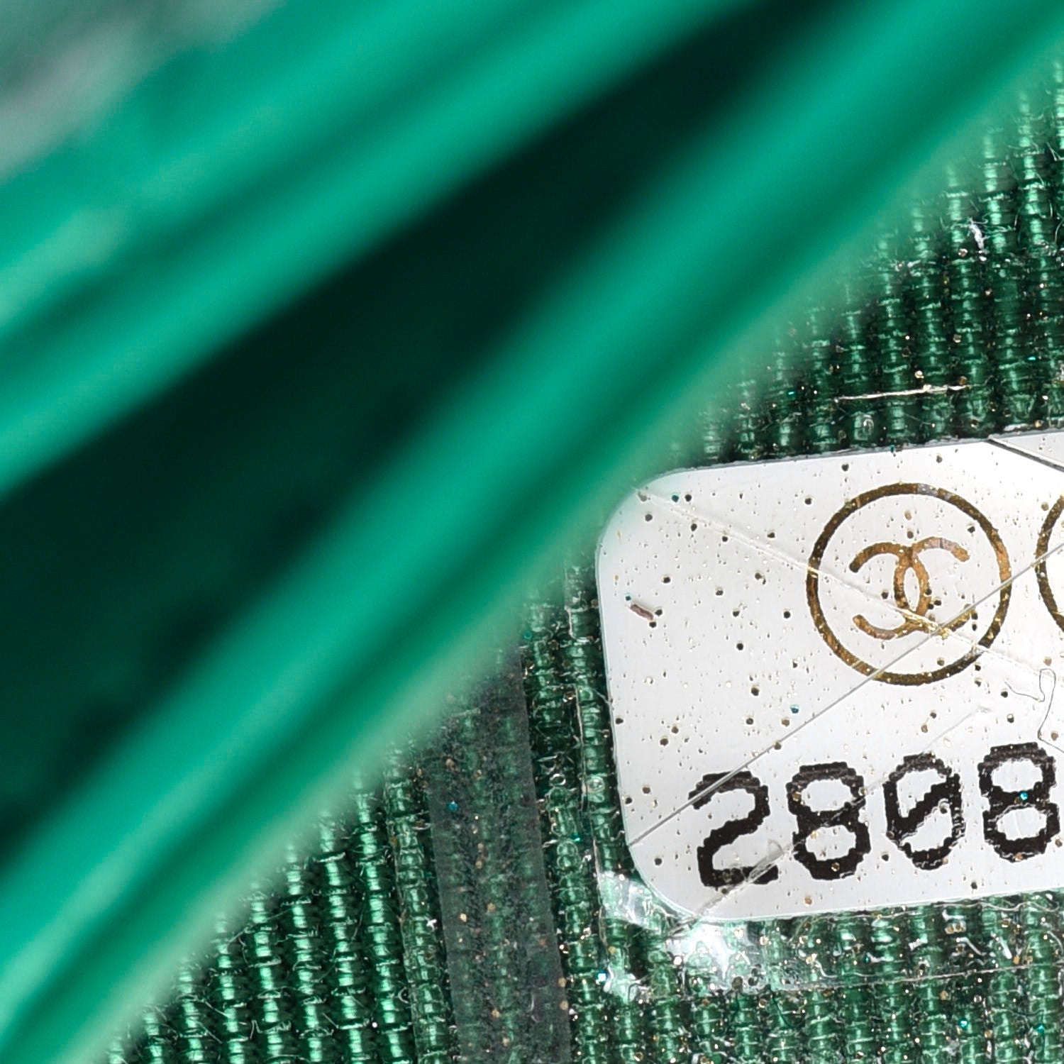 Chanel Aged Calfskin Quilted Reissue Compact Wallet Green 8 of 8