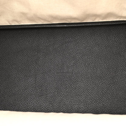 Gucci Monogram Jumbo GG Calfskin Web Large Shopping Tote Black 6 of 11