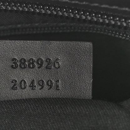 Gucci GG Supreme Monogram Web Flat Messenger Bag Navy 7 of 10