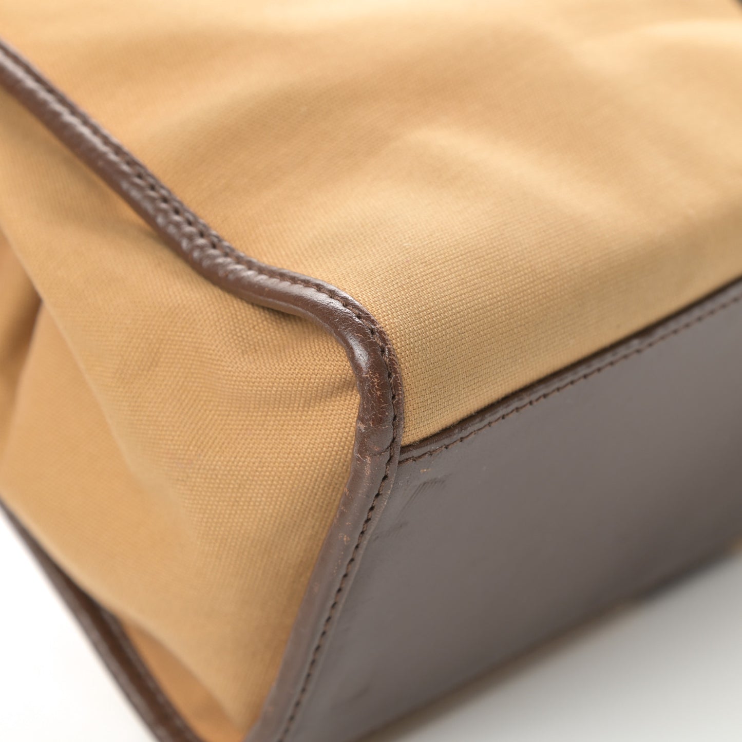 Canvas Web Small Jackie O Hobo Brown