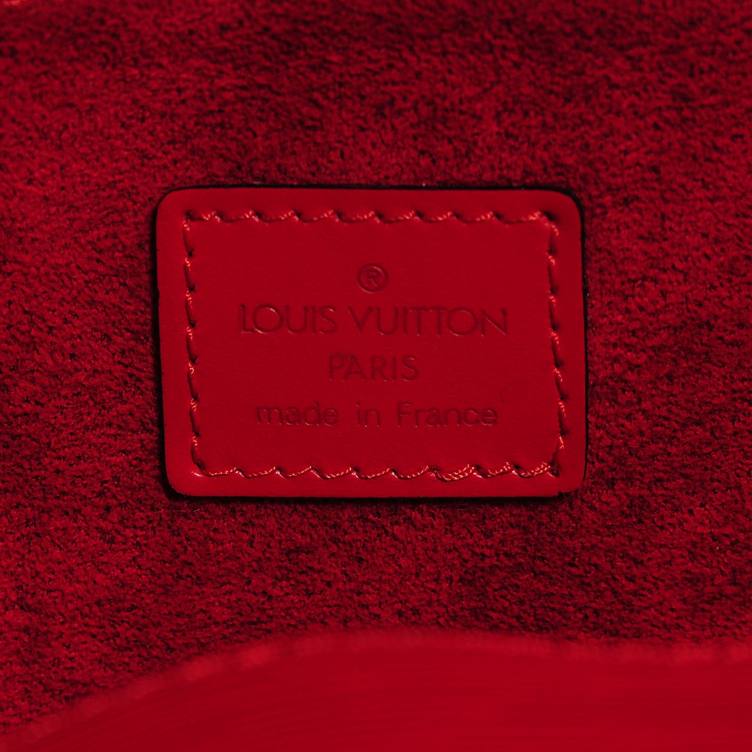 Louis Vuitton Epi Solferino 50 Castillan Red 14 of 16