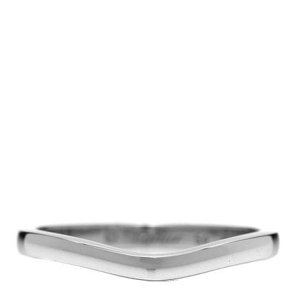Cartier Platinum Ballerine Wedding Band Ring 54 6.75 1 of 4