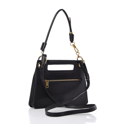 Givenchy Calfskin Small Whip Top Handle Crossbody Black 3 of 9