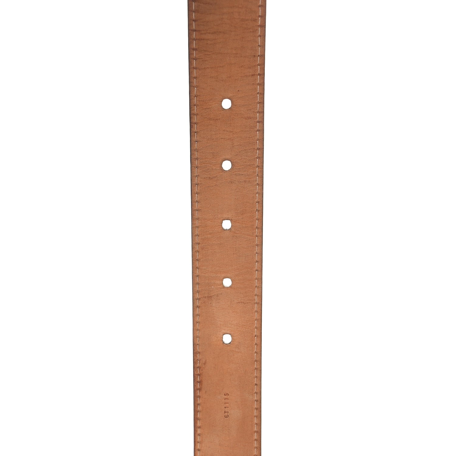 Louis Vuitton Damier Ebene Tresor Belt 85 34 7 of 8