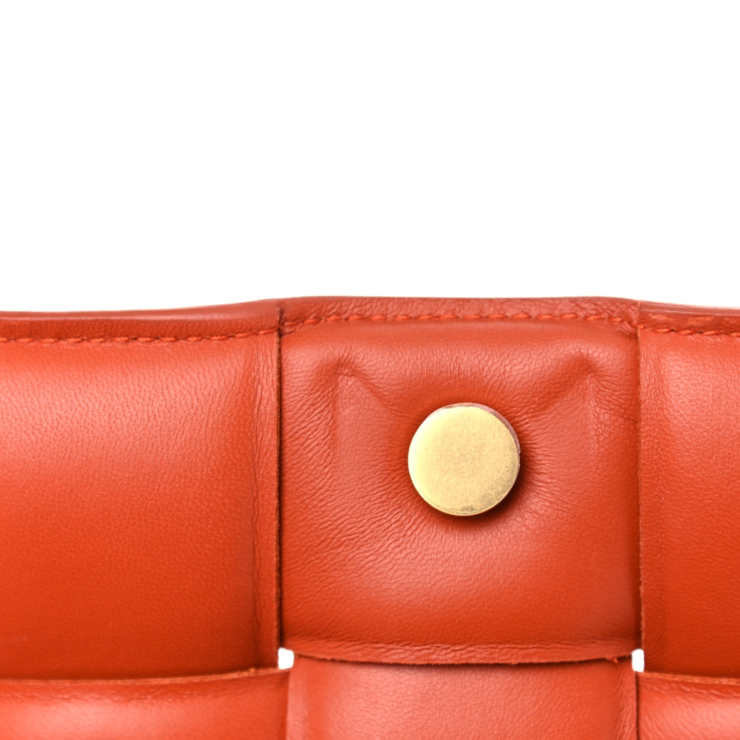 Lambskin Maxi Intreccio Padded Chain Cassette Crossbody Bag Maple