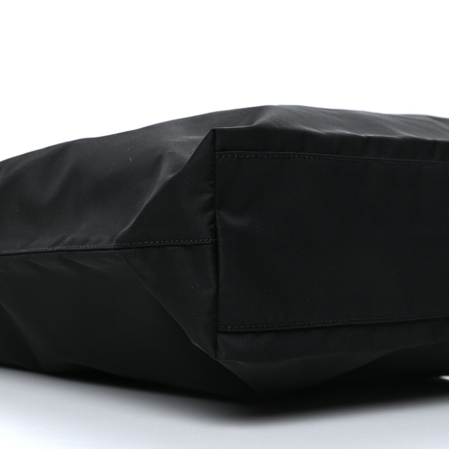 Tessuto Nylon Shopping Tote Black
