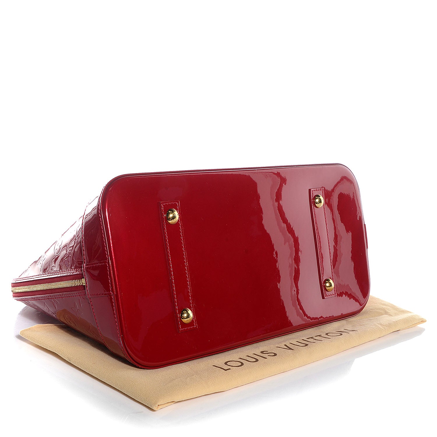 Louis Vuitton Vernis Alma GM Pomme D'Amour 4 of 7