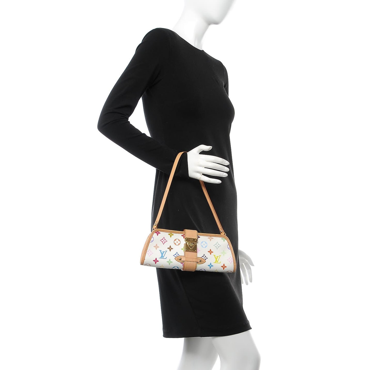Monogram Multicolor Shirley White