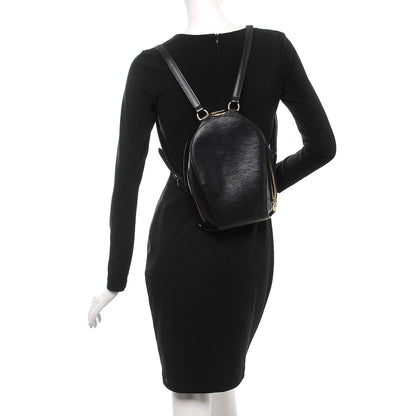 Louis Vuitton Epi Mabillon Backpack Black 2 of 8
