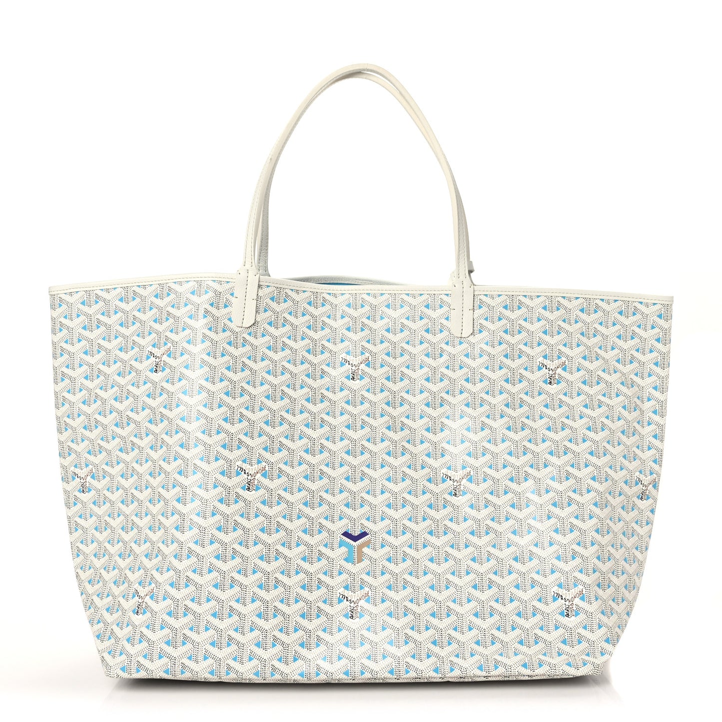 Goyardine Saint Louis Claire Voie GM White Opaline