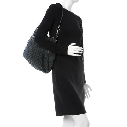 Gucci Monogram Medium Abbey Convertible Tote Dark Green 2 of 8