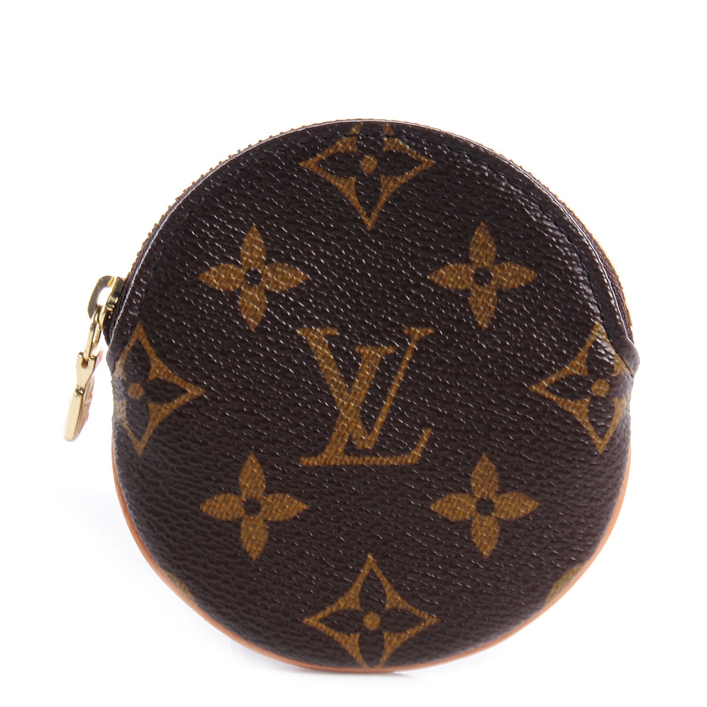 Monogram Round Coin Purse