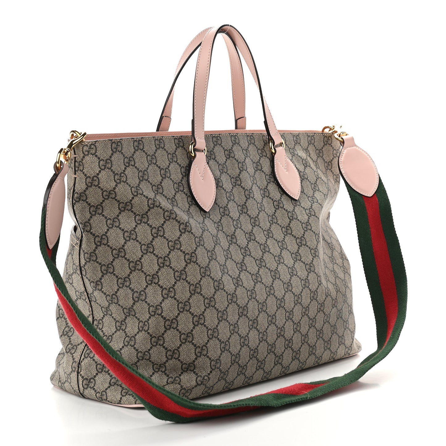 Soft GG Supreme Monogram Diaper Bag Pink