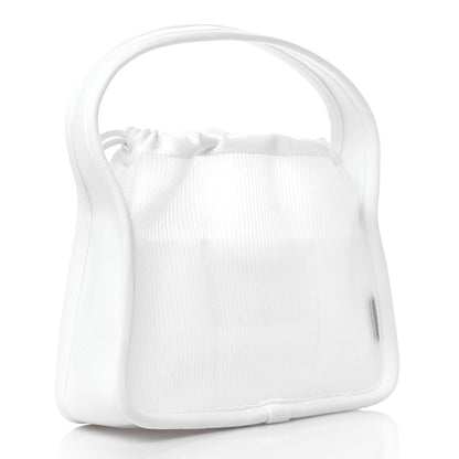 Alexander Wang Ribbed Knit Small Ryan Bag White 3 of 11
