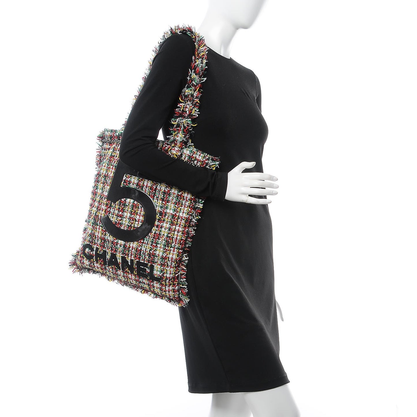 Tweed N°5 Tote Multicolor