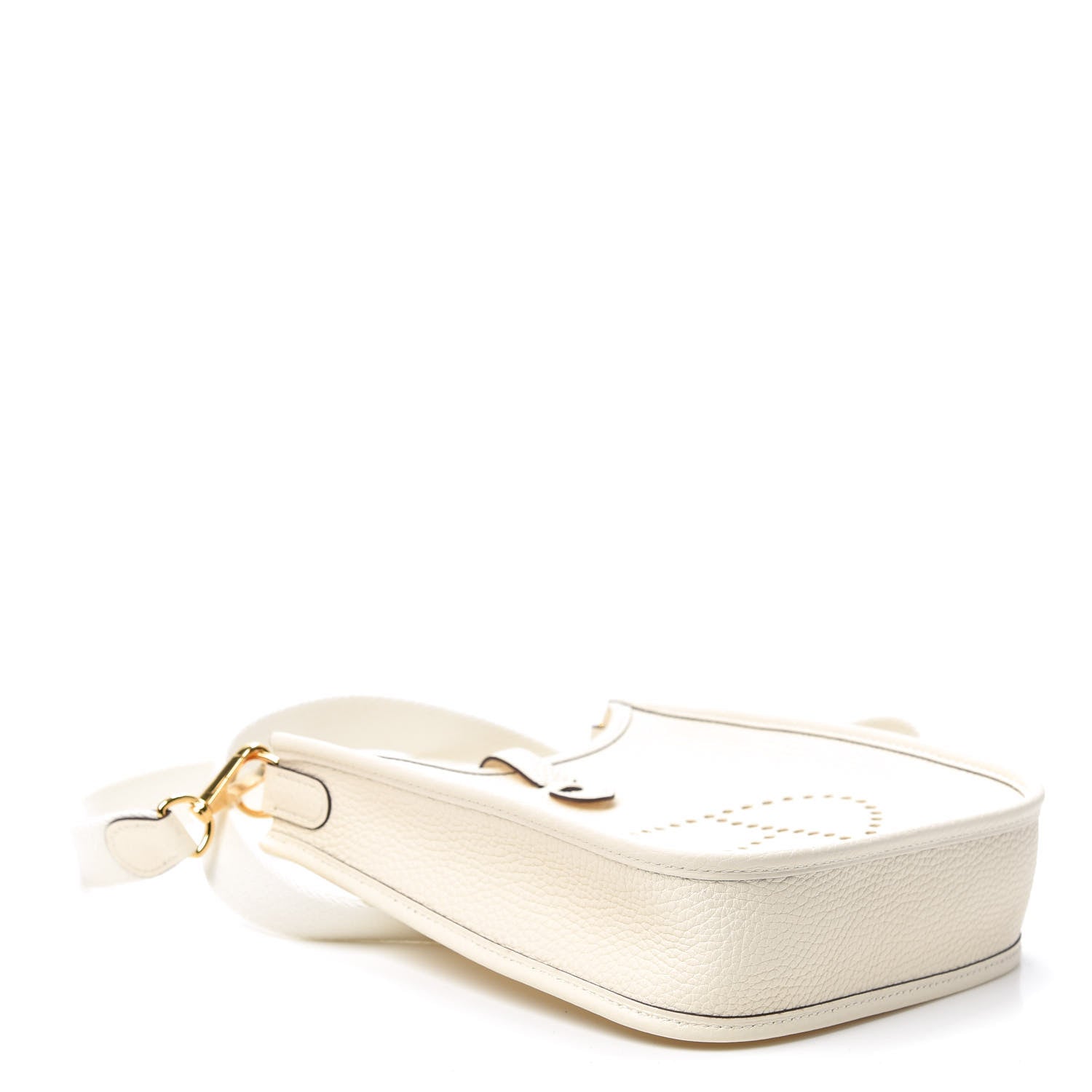 Hermes Taurillon Clemence Amazone Evelyne TPM Nata Craie 4 of 9