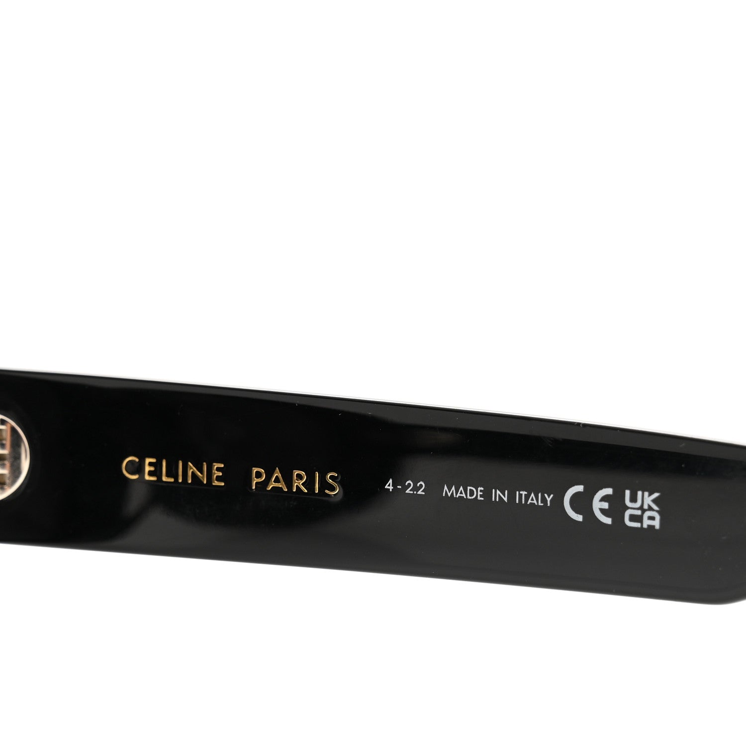 Celine Acetate Triomphe 01 Sunglasses CL 40194U Black 5 of 7