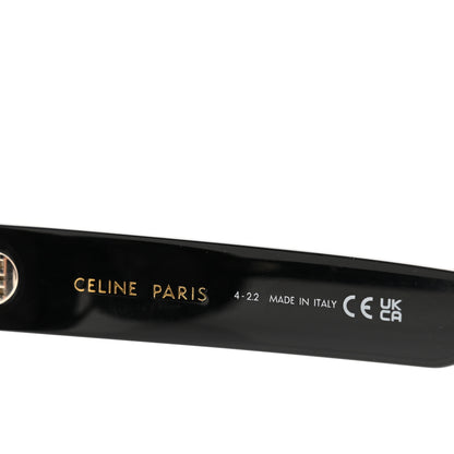 Celine Acetate Triomphe 01 Sunglasses CL 40194U Black 5 of 7