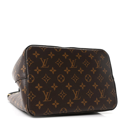 Louis Vuitton Monogram Neonoe MM Black Black 4 of 10
