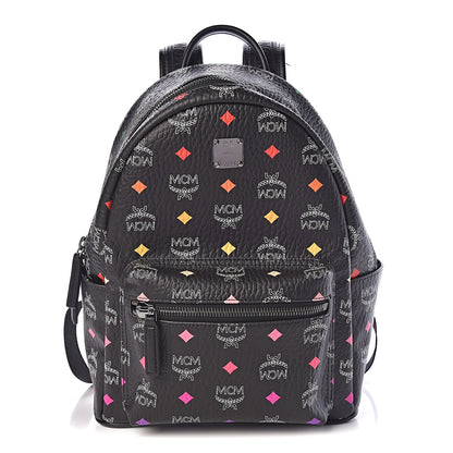 MCM Visetos Spektrum Small Stark Backpack Black 1 of 10