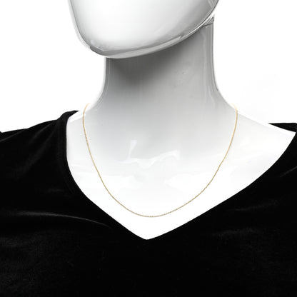 Tiffany 18K Yellow Gold Small Chain Necklace 20" 2 of 5