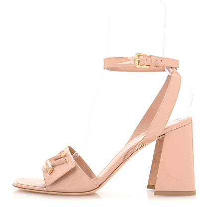 Louis Vuitton Patent Shake Platform Sandal 41 Nude Pink 1 of 9