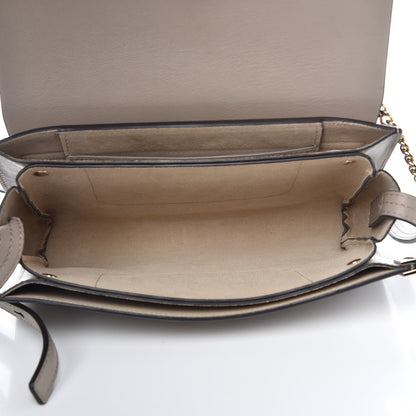 Chloe Suede Calfskin Small Faye Shoulder Bag Motty Grey 5 of 8