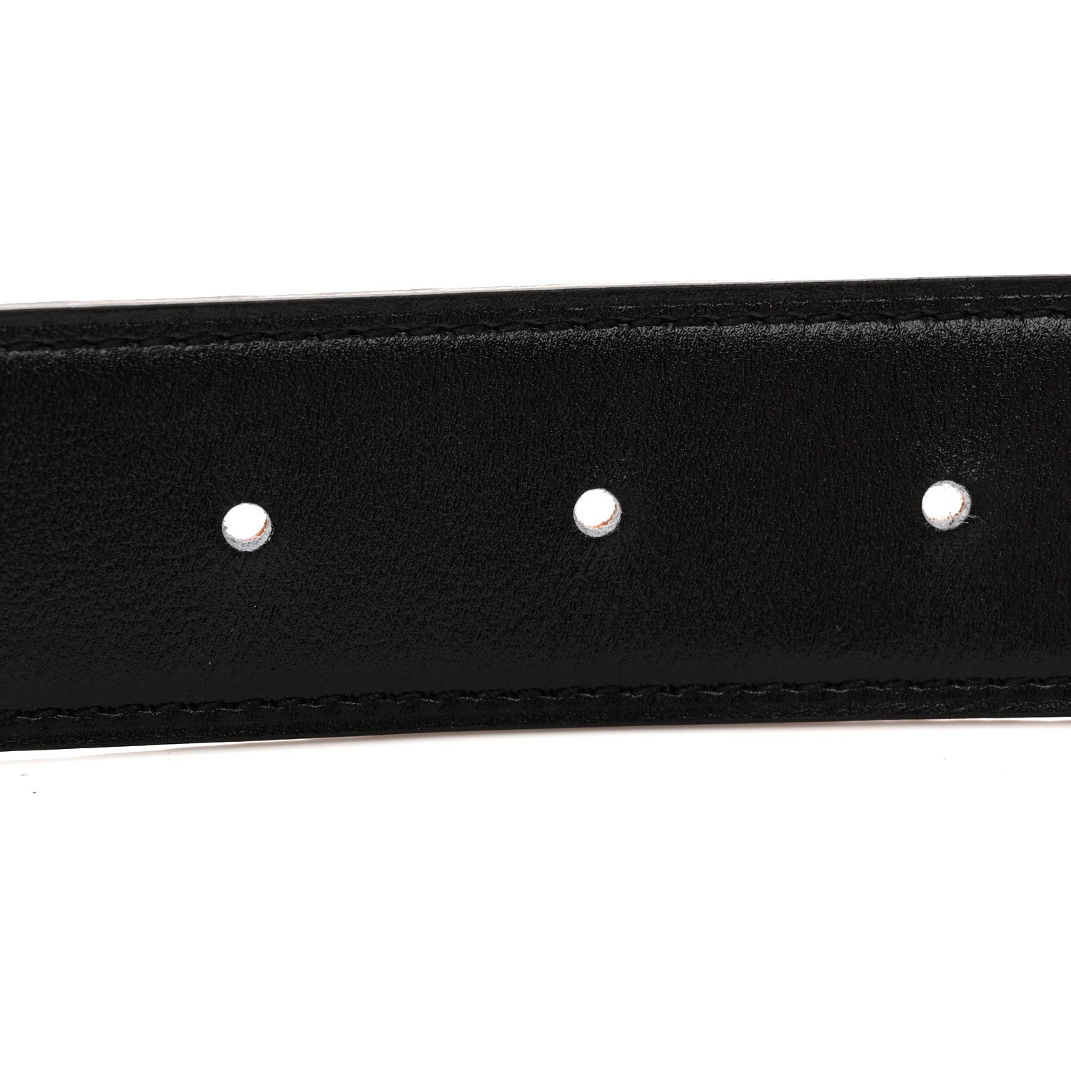 Hermes Box Togo 32mm H Belt 80 32 Black Gold 5 of 6