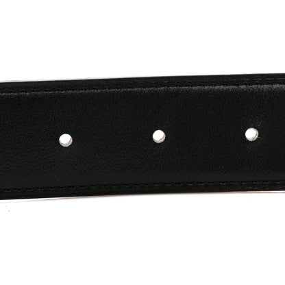 Hermes Box Togo 32mm H Belt 80 32 Black Gold 5 of 6