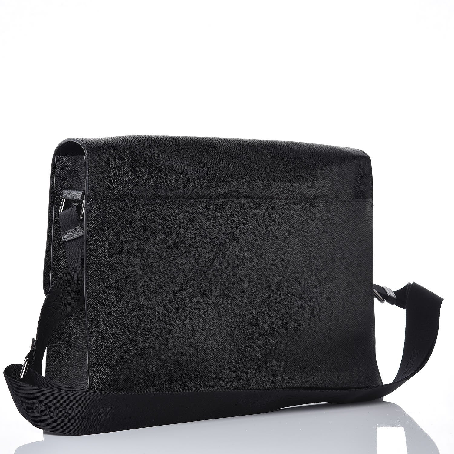 Burberry London Grainy Calfskin Rivendale Messenger Bag Black 11 of 17