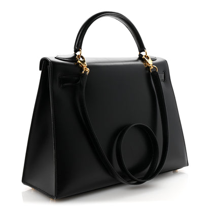 Hermes Box Kelly Sellier 32 Black 3 of 9