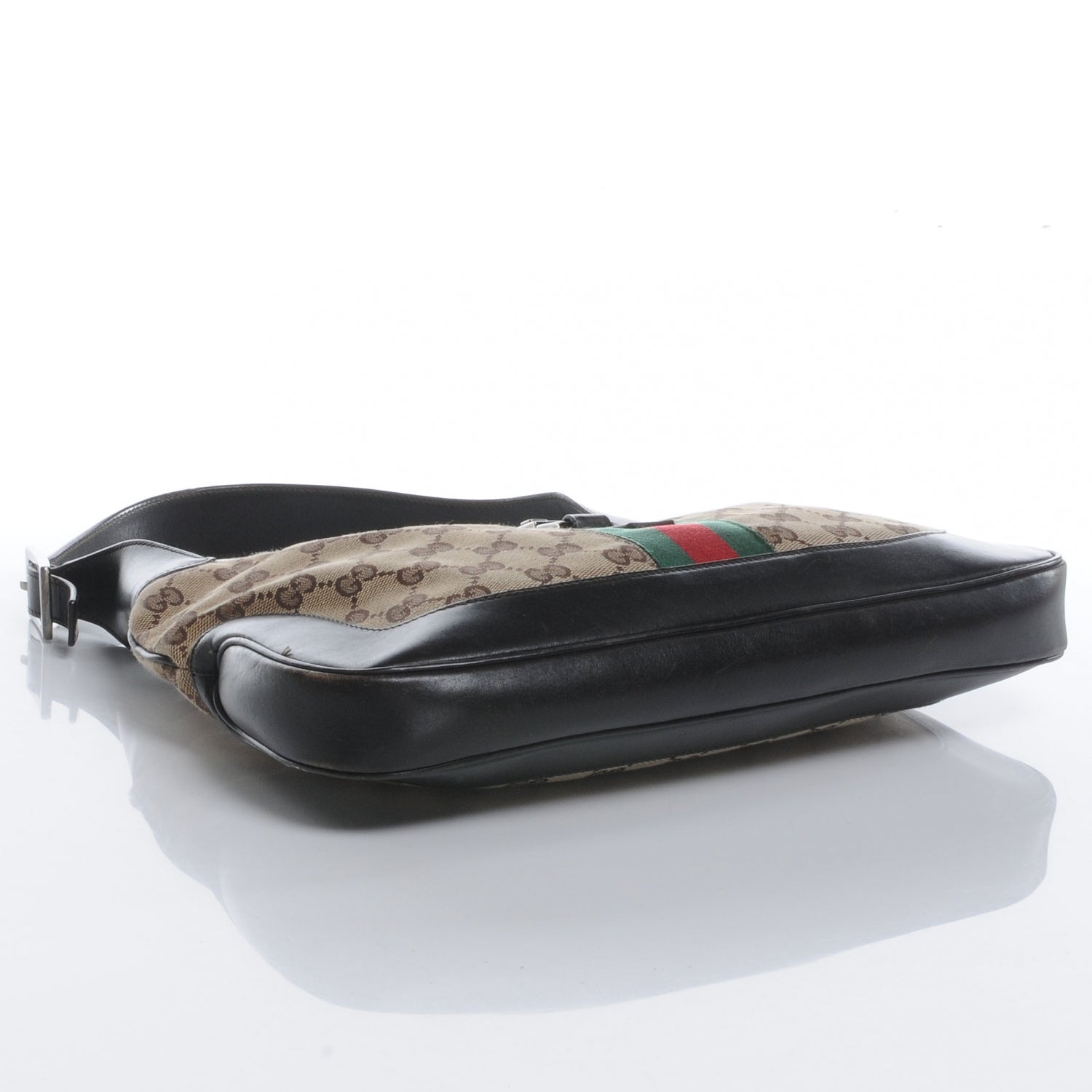 Gucci Monogram Web Jackie O Hobo 4 of 7