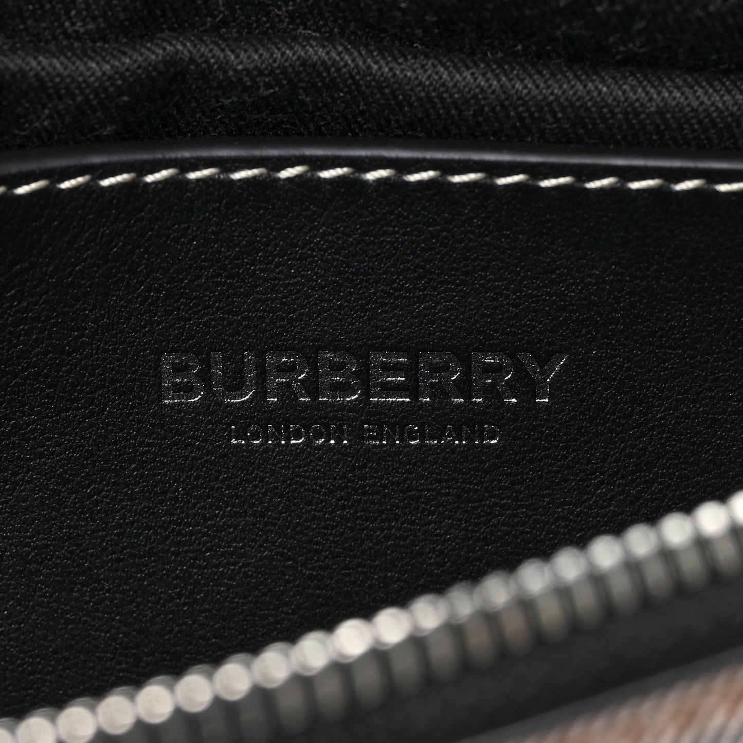 E-canvas Check Cason Bum Bag Dark Birch Brown