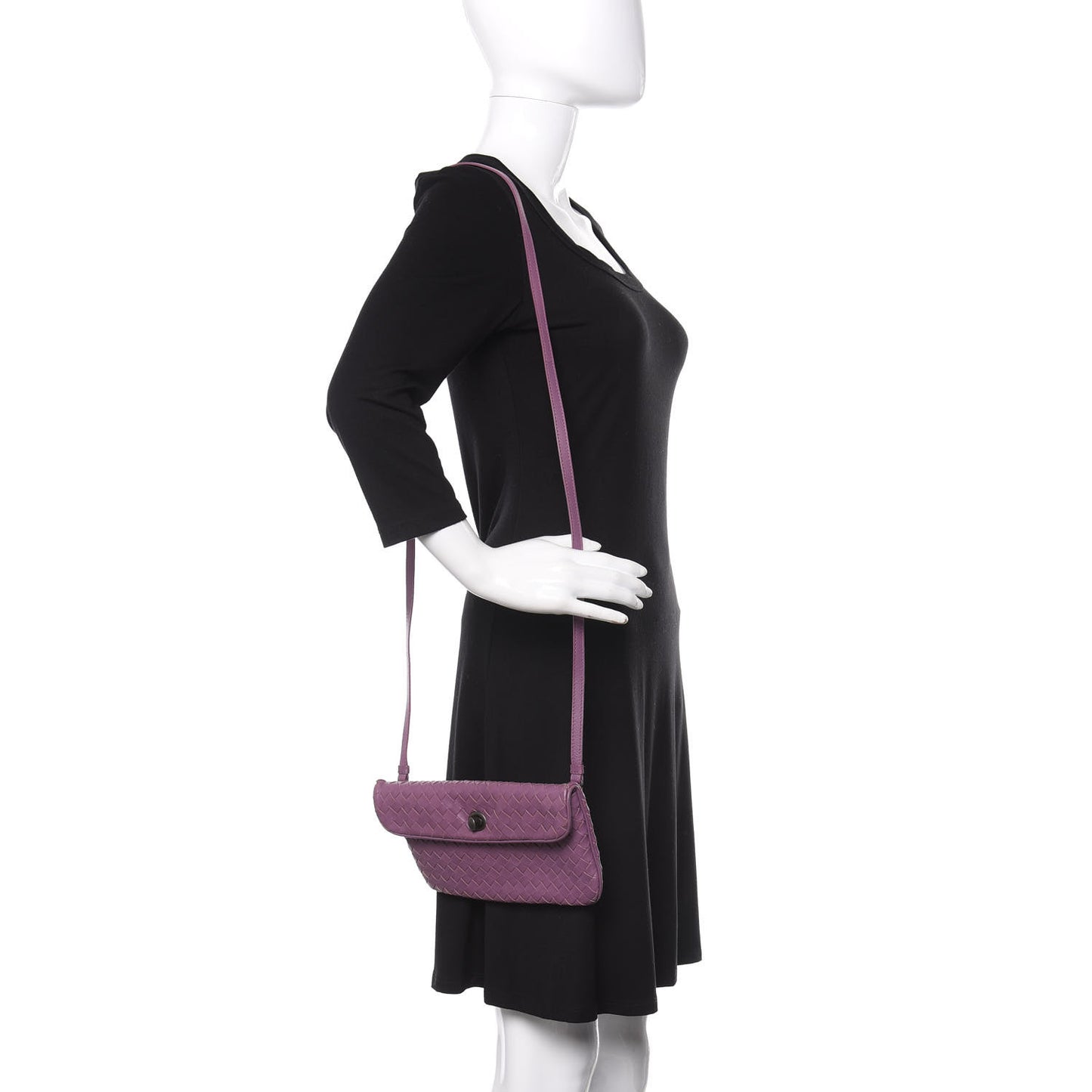 Nappa Intrecciato Crossbody Corot
