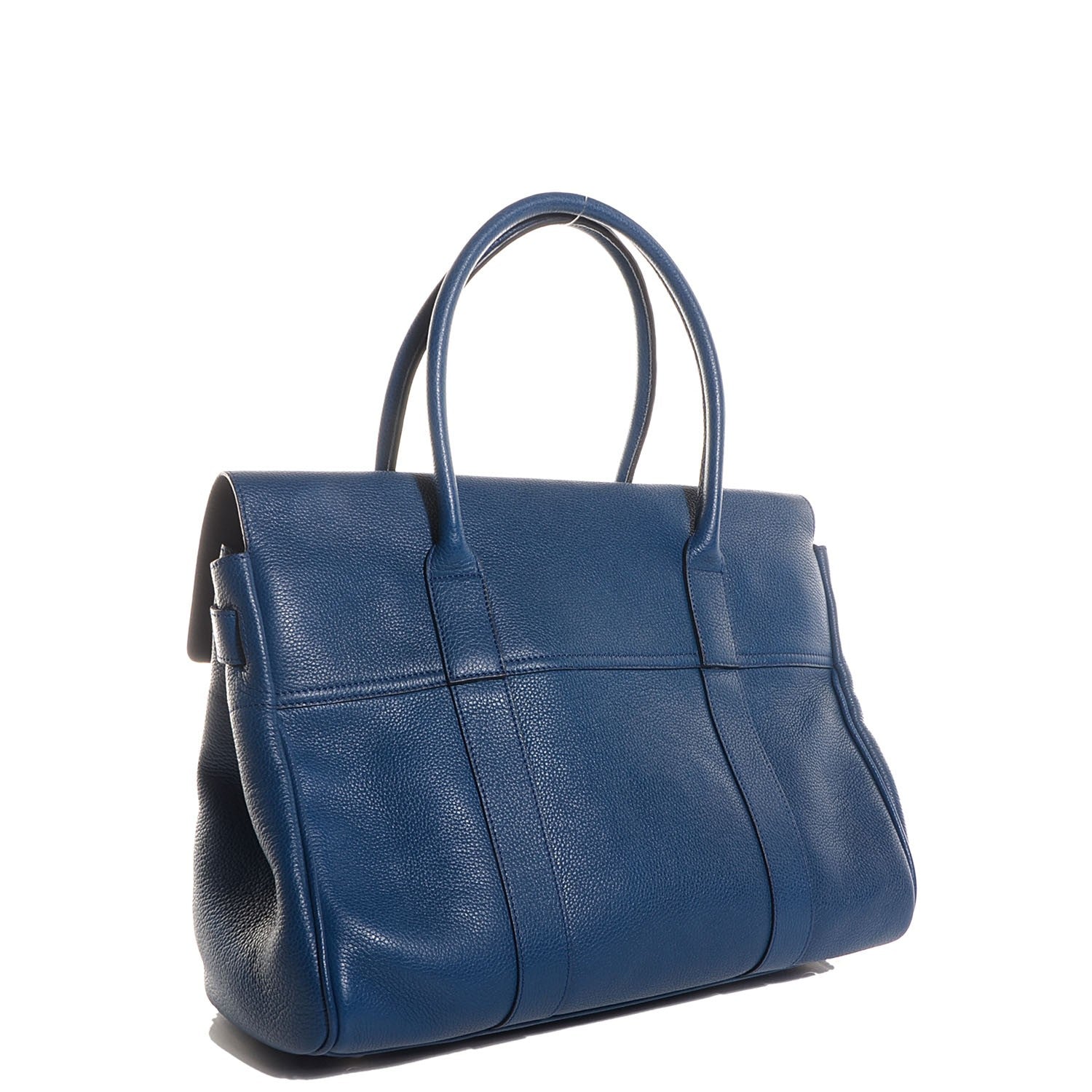 Mulberry Classic Grain Small Bayswater Sea Blue 3 of 12