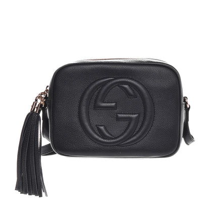 Gucci Pebbled Calfskin Small Soho Disco Bag Blue 1 of 6