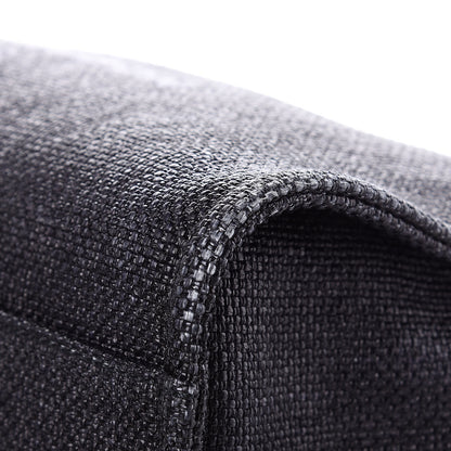 Chanel Woven Straw Raffia Large Deauville Tote Black 10 of 12