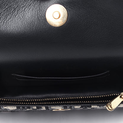 Christian Dior Oblique Saddle Belt Bag Blue 4 of 4