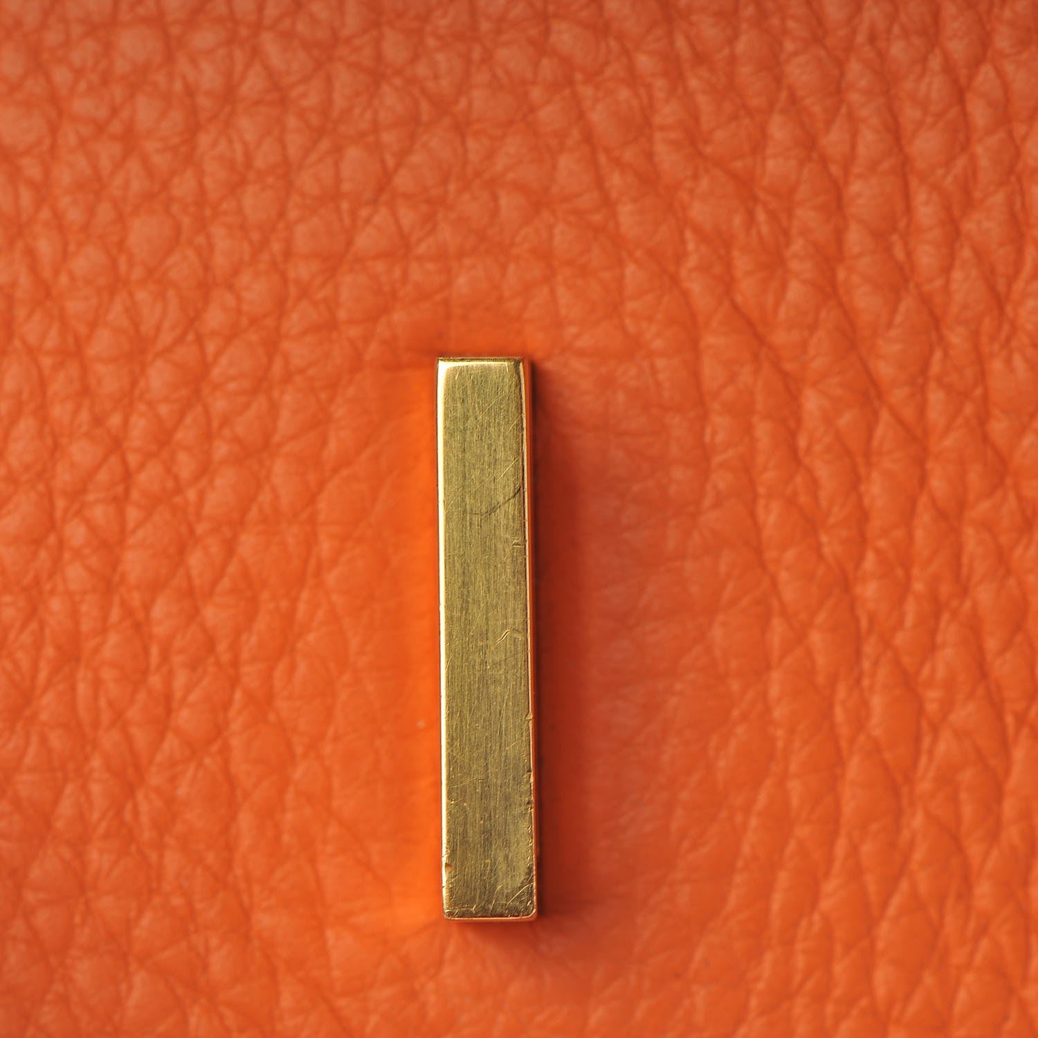 Hermes Taurillon Clemence Birkin 35 Orange 17 of 33