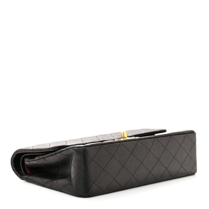 Chanel Lambskin Quilted Medium Double Flap Black 3 of 10