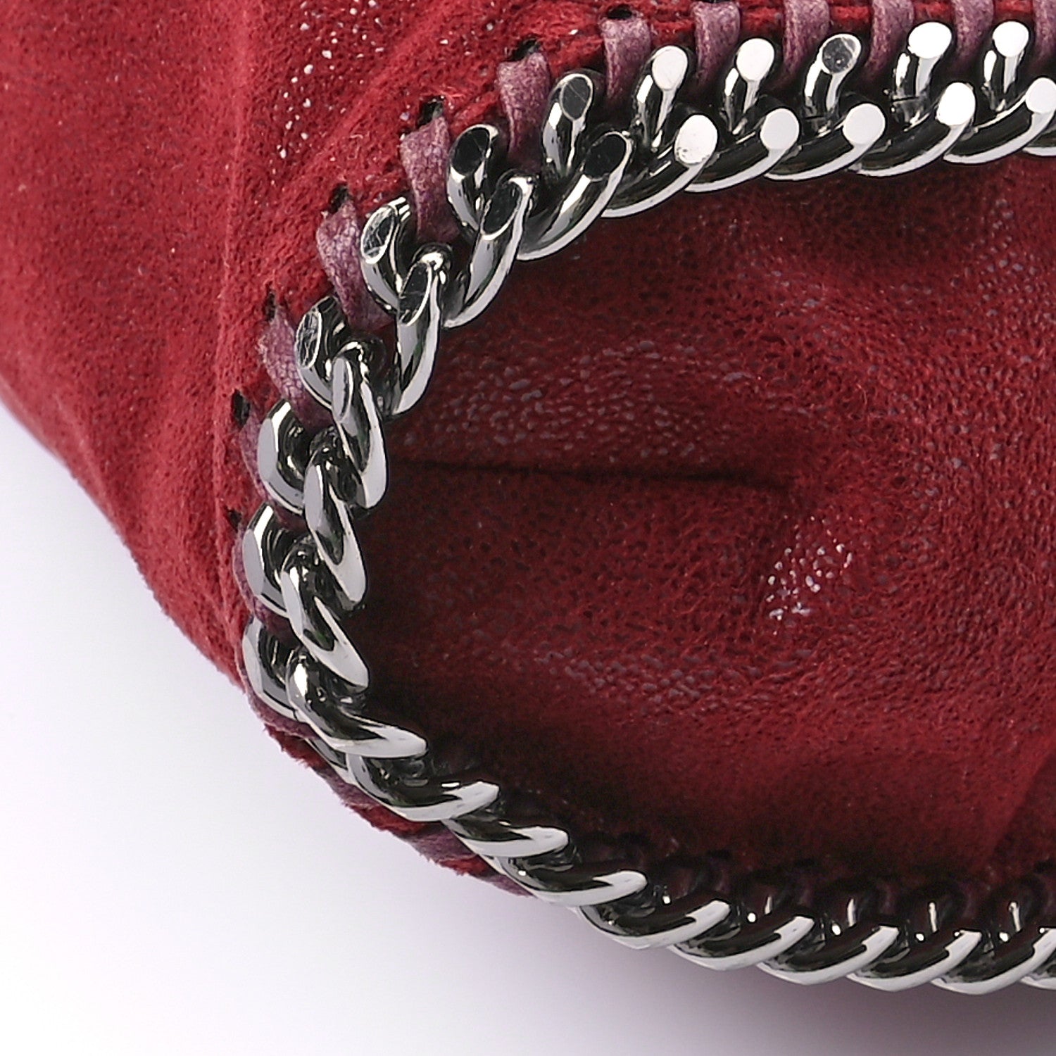 Stella McCartney Shaggy Deer Small Falabella Tote Ruby 10 of 10