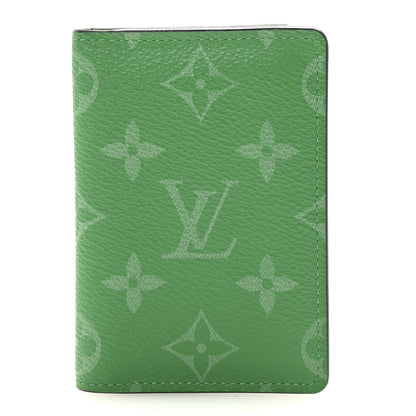 Louis Vuitton Taigarama Pocket Organizer NM Cactus Green 1 of 7