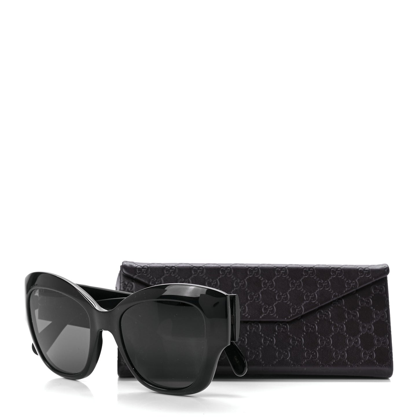 Acetate GG Butterfly Sunglasses GG0808S Black