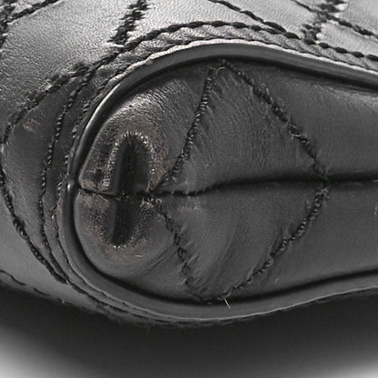 Chanel Calfskin Wild Stitch Small Shopping Tote Black 10 of 10