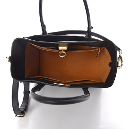 Louis Vuitton Calfskin Monogram Tufting On My Side Black 5 of 8