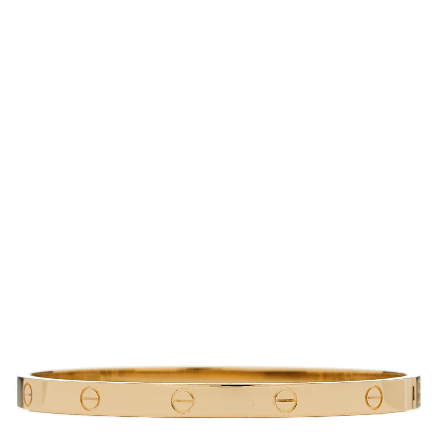 18K Yellow Gold Medium LOVE Bracelet 17